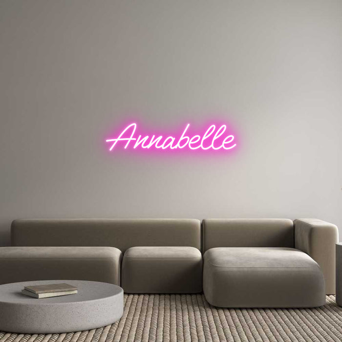 Custom Neon: Annabelle