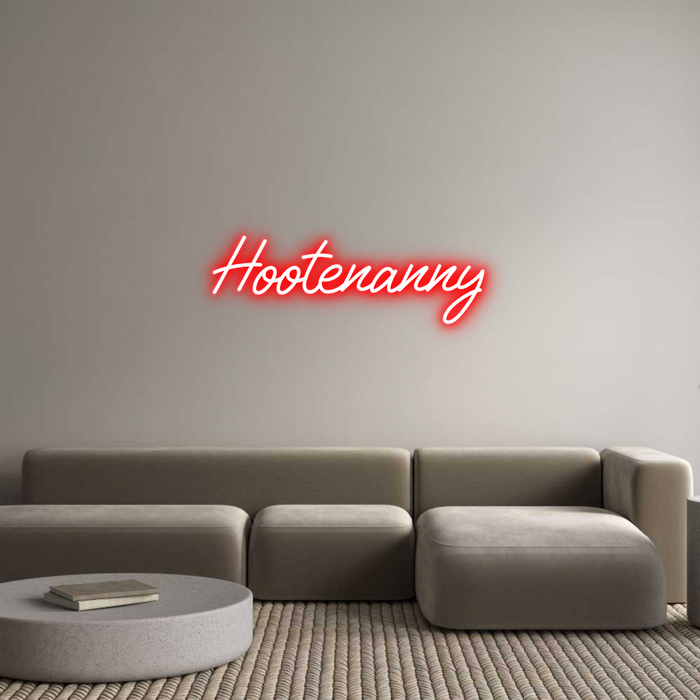 Custom Neon: Hootenanny