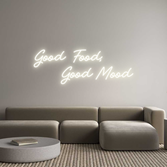 Custom Neon: Good Food, 
...