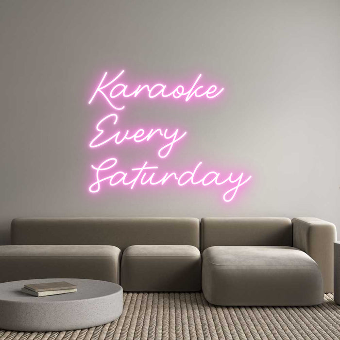 Custom Neon: Karaoke 
Eve...