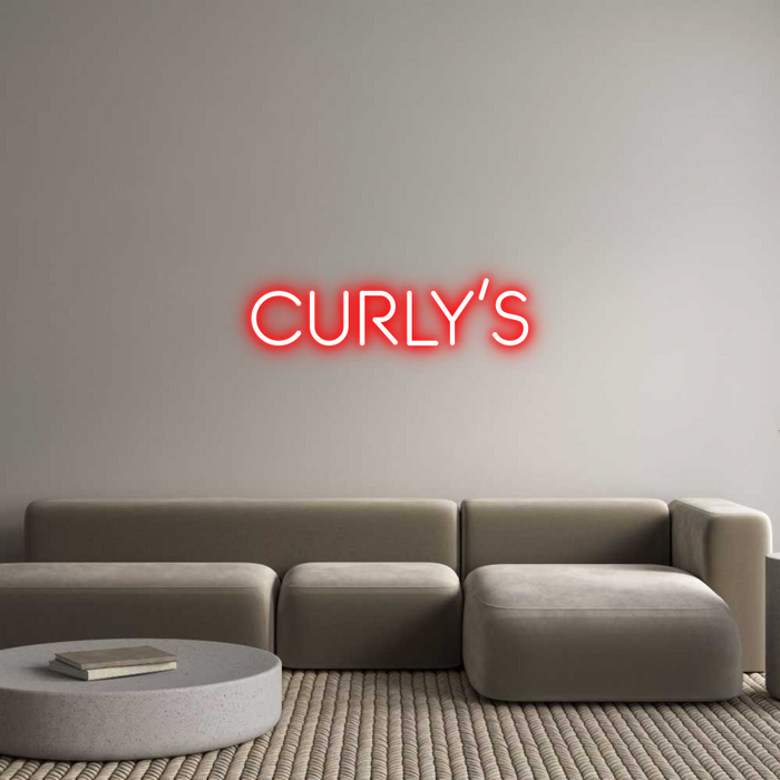 Custom Neon: Curly’s