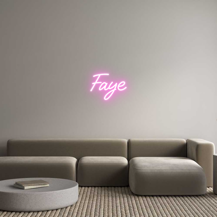 Custom Neon: Faye