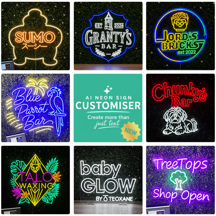 AI Generator For Logo/Artwork Neon Signs