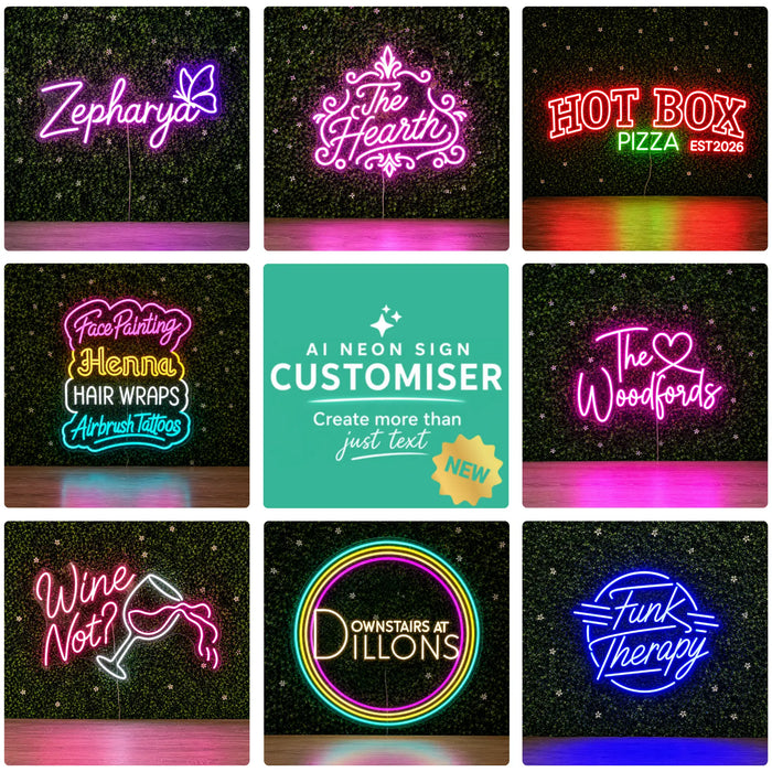 AI Generator For Logo/Artwork Neon Signs