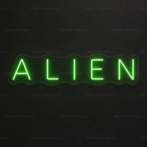 Alien Neon Sign