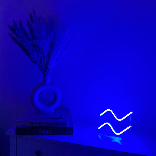 Mini Aquarius Neon Sign