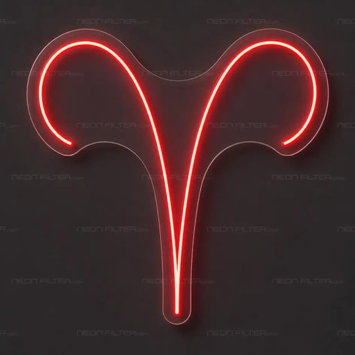 Aries Neon Sign - AI Enabled