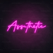 Ass-thetic Neon Sign in Love Potion Pink