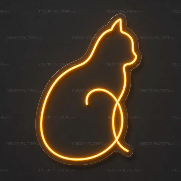 Cat Neon Sign - AI Enabled