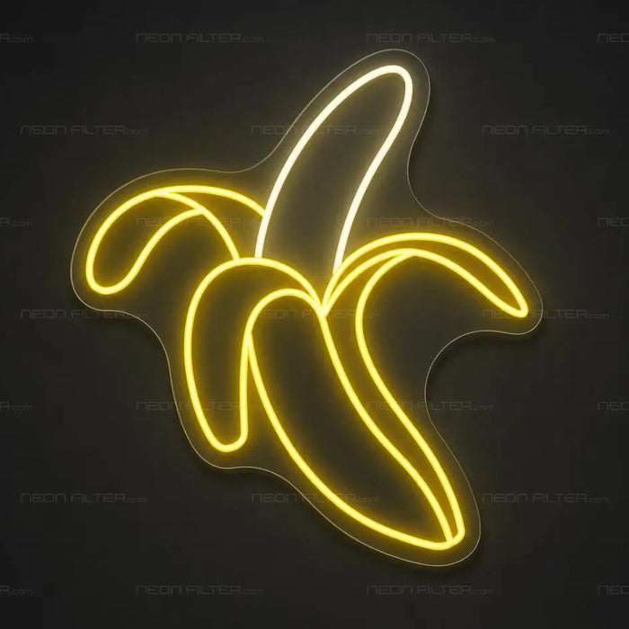 Banana Neon Sign - AI Enabled