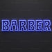Barber Outline Neon Sign for BarberShop Decor - Neon Filter