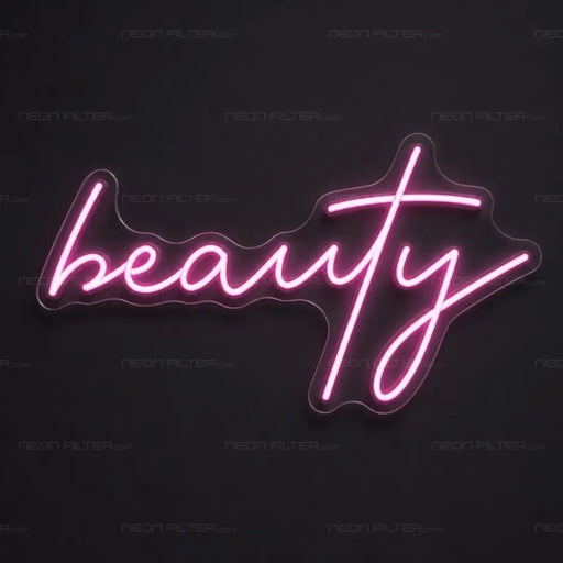 Beauty Neon Sign - AI Enabled