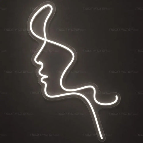 Beauty Profile Neon Sign for BeautySalon Decor - Neon Filter