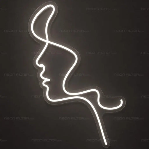 Beauty Profile Neon Sign for BeautySalon Decor - Neon Filter