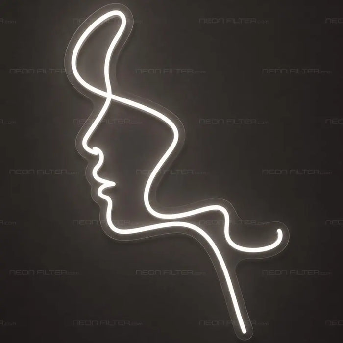 Beauty Profile Neon Sign for BeautySalon Decor - Neon Filter