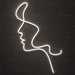 Beauty Profile Neon Sign for BeautySalon Decor - Neon Filter