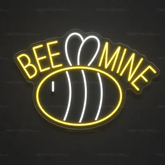 Bee Mine Neon Sign - AI Enabled