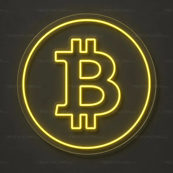 Bitcoin Neon Sign