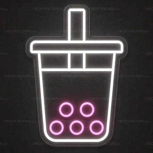 Boba Tea Neon Sign