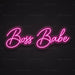 Boss Babe Neon Sign