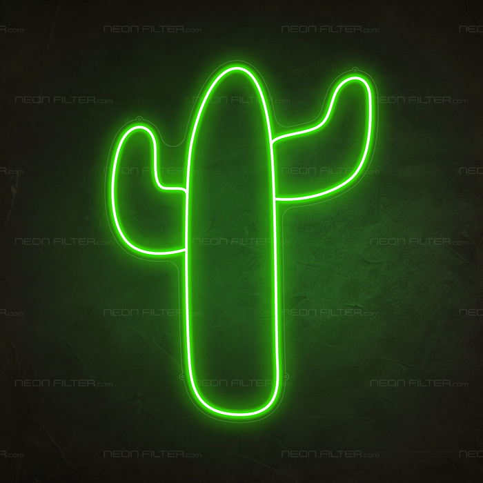 Cactus Neon Sign