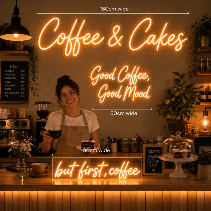 Coffee Therapy Neon Sign