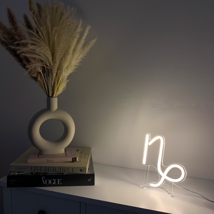 Mini Capricorn Neon Sign