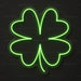 Clover Neon Sign - AI Enabled