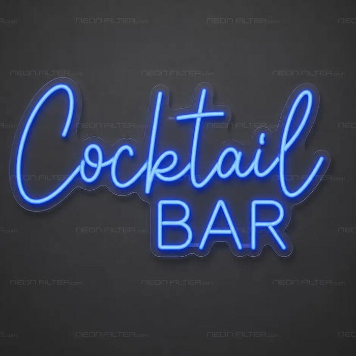 Cocktail Bar Neon Sign for BarPub Decor - Neon Filter