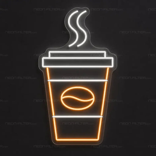 Coffee Cup Neon Sign