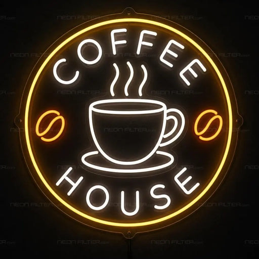 Cafe Open Neon Sign for Cafe Decor - Neon Filter