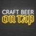 Craft Beer On Tap Neon Sign for BarPub Decor - Neon Filter