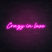 Crazy In Love Neon Light in Love Potion Pink