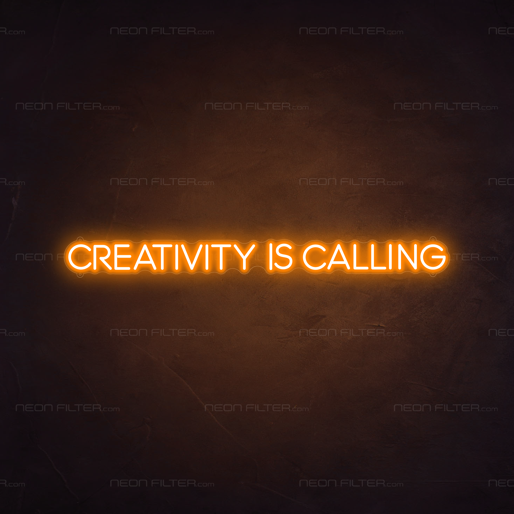 Creativity Is Calling Neon Sign | Art LED Neon Lights UK — Neon Filter
