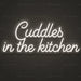 Cuddles in the Kitchen Neon Sign for Kitchen Decor - Neon Filter