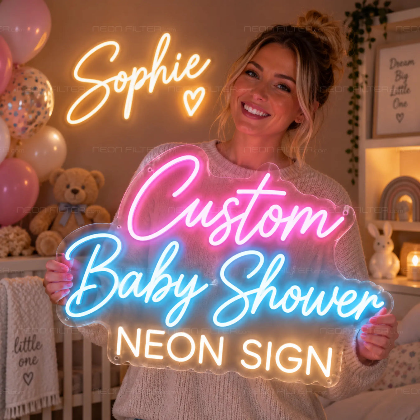 Baby Shower Neon Signs