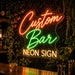 Custom Bar Neon Sign for Customiser Decor - Neon Filter