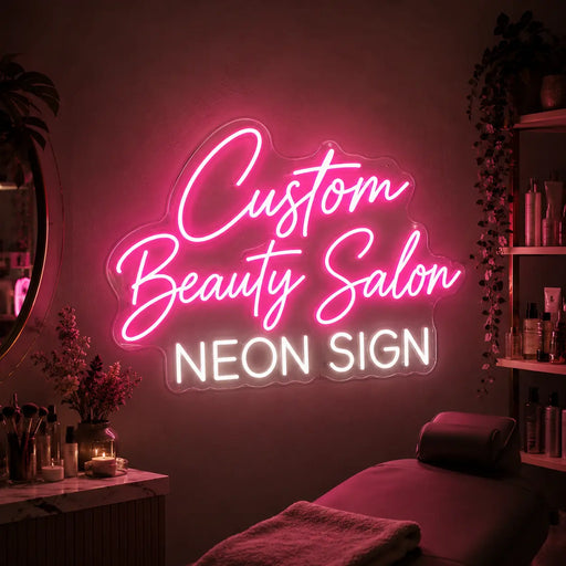 Custom Beauty Salon Neon Sign for Customiser Decor - Neon Filter