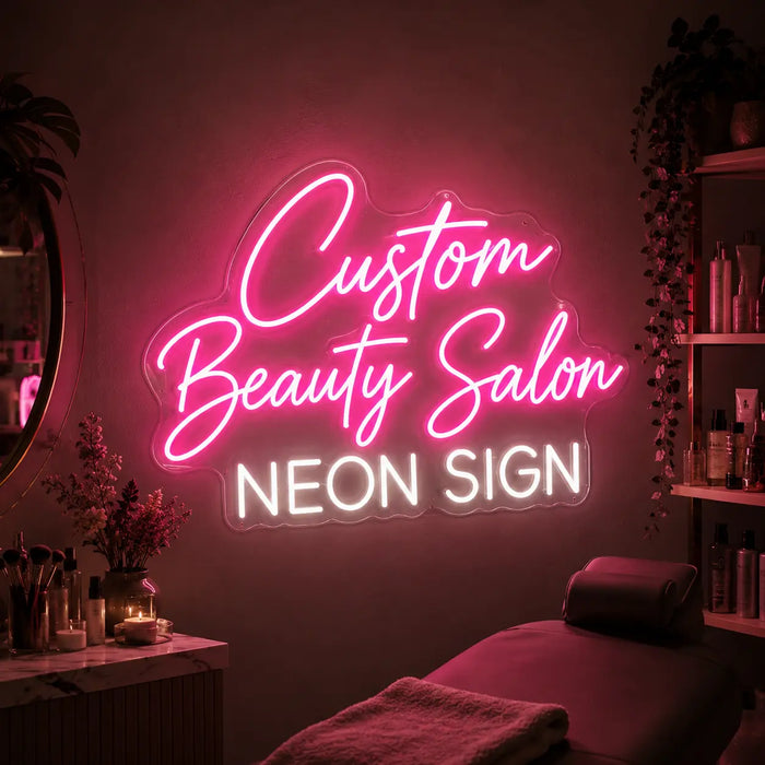 Custom Beauty Salon Neon Sign for Customiser Decor - Neon Filter