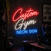 Custom Gym Neon Sign for Customiser Decor - Neon Filter