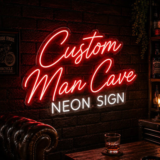 Custom Man Cave Neon Sign for Customiser Decor - Neon Filter