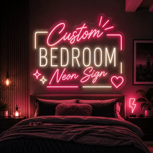 Custom Bedroom Neon Sign for Customiser Decor - Neon Filter