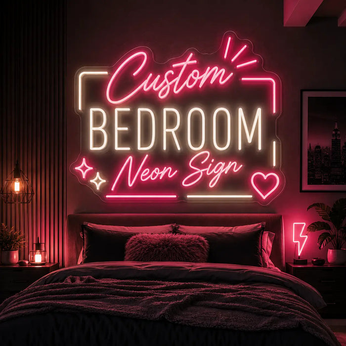 Custom Bedroom Neon Sign for Customiser Decor - Neon Filter