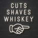 Cuts Shaves Whiskey Neon Sign for BarberShop Decor - Neon Filter