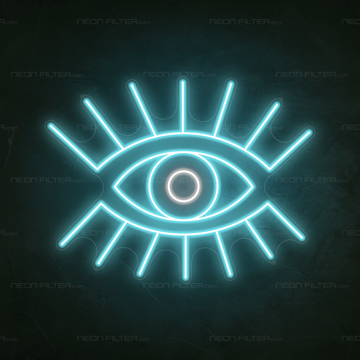 Evil Eye Neon Sign