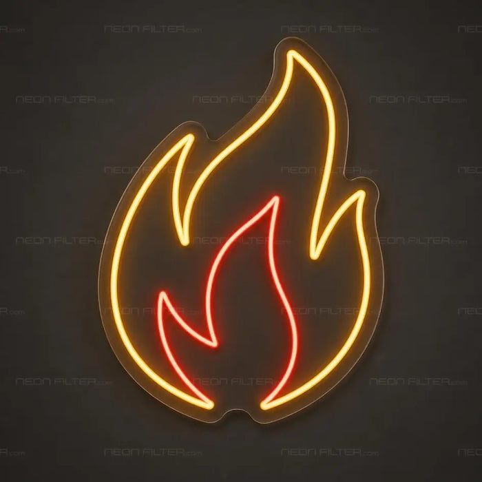 Fire Neon Sign