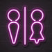 Fitting Room Symbols Neon Sign for RetailShop Decor - Neon Filter