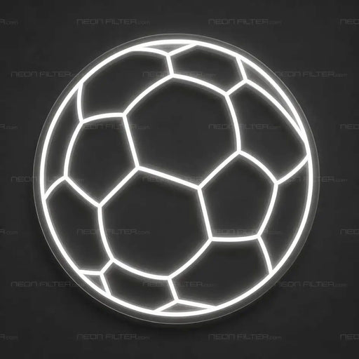 Football Neon Sign - AI Enabled