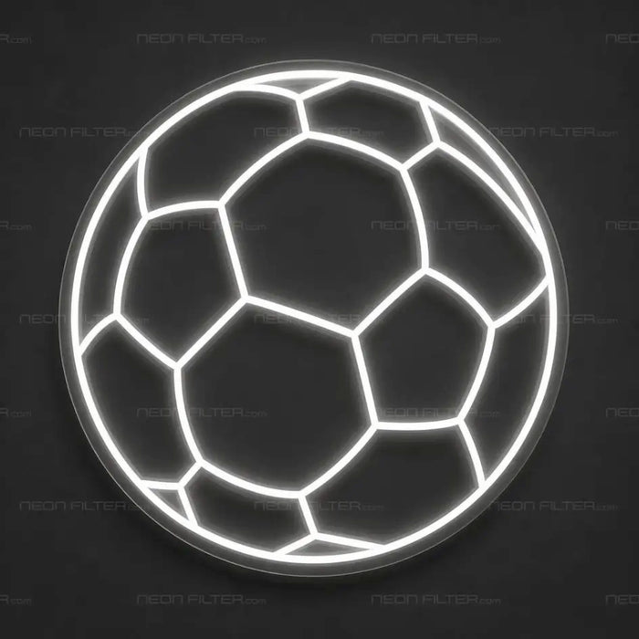 Football Neon Sign - AI Enabled