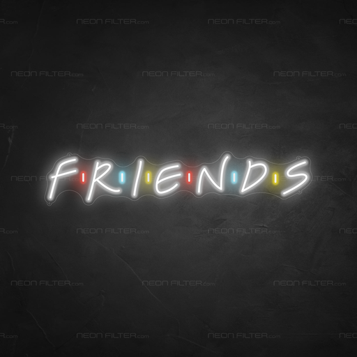 Friends Logo Neon Sign